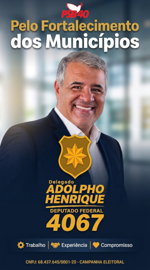 Delegado Adolpho Henrique na campanha - foto 1